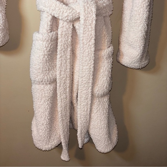 2/$30 Ulta Cozy Plush Cream Sherpa Robe Size L/XL - Picture 4 of 6